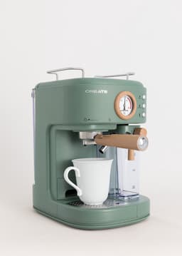 CREATE - Pack THERA RETRO PRO Halfautomatische espressomachine + MILL PRO Koffie- en kruidenmolen - Salie — thumbnail 3