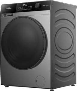 Everglades EVWM101422AG Zuinige Wasmachine - 10KG - A Klasse -20% - Stoomfuncties/Allergie+ - Koolborstelloze Motor - Zeer Stil 72dB - Titanium Grijs - 5 Jaar Garantie — thumbnail 3