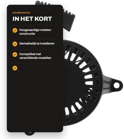 Dailygoods- Pull Starter Vervanging - Trekstarter - Geschikt voor Kohler XT149/XT173/XT650 - Metaal - Diameter 14 cm - Gewicht 468 g — thumbnail 2