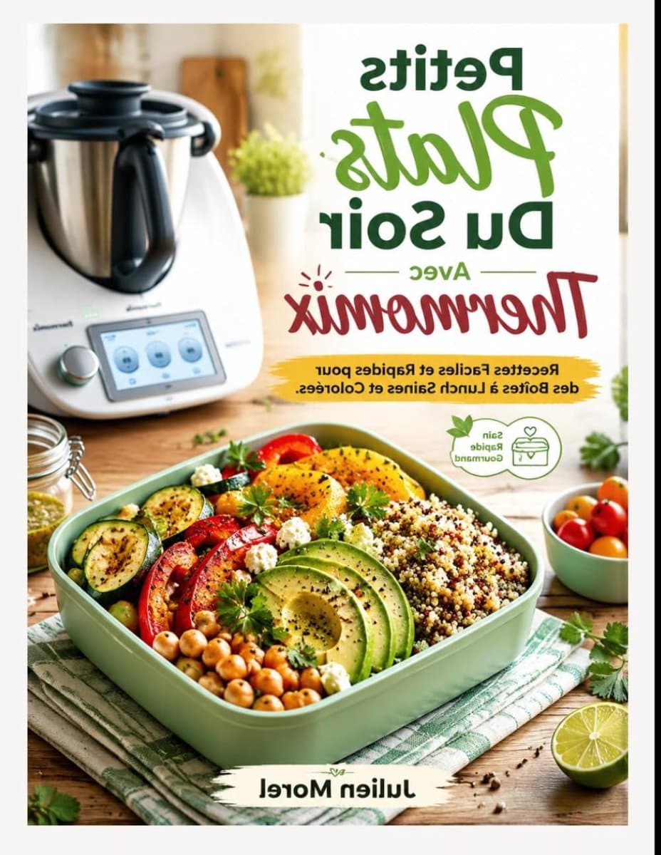 Petits Plats Du Soir Avec Thermomix: Recettes Faciles et Rapides pour des Boîtes à Lunch Saines et Colorées. — afbeelding 1