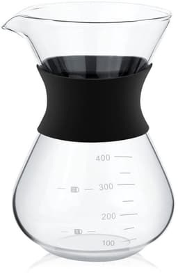 Dailygoods- Koffiezetapparaat Compact - Glazen Koffiepot - Roestvrijstalen Filter - Hittebestendig Borosilicaatglas - Duurzaam en Gebruiksvriendelijk — thumbnail 4