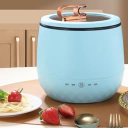 Mini Rice Cooker, Small Electric Rice Cooker 1.8 Litre with Keep Warm Function, for 1-3 Servings, Non-Stick Coating in the Inner Pan, Easy to Clean, for Cooking — thumbnail 1