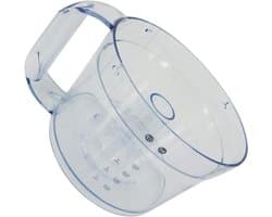 Bowl Foodprocessor - Kom Keukenmachine - Keukenwerk - Origineel Onderdeel - N.v.t. - Transparant
