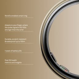 Oura Ring 5 Maat 12 Goud — thumbnail 3