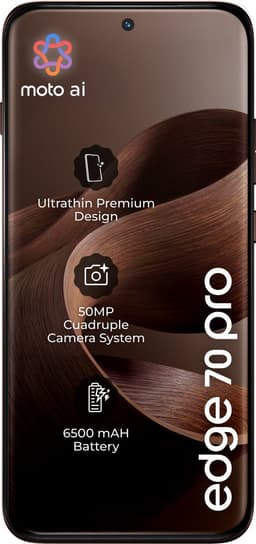 Motorola edge 70 pro - PANTONE Chicory Coffee — thumbnail 2