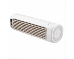 Bobypet - Premium Aircooler Muurmontage - Zonder Boren Ventilator - Energiezuinige Koeler met Drie Snelheden - Draagbare Mobiele Airco Cooler voor Slaapkamer, Keuken en Badkamer - Compacte Wandventilator met Geavanceerde Waterkoeling - wit