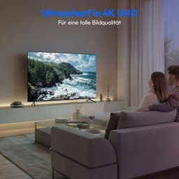 MEDION 125.7 cm 50" Ultra HD TV Smart TV HDR10 VIDA Store Prime Video Disney+ DAZN HbbTV PVR Bluetooth HD+, MD850201 — thumbnail 3