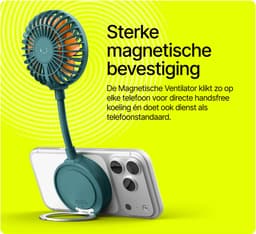 Fresh 'n Rebel Magnetic Fan - Aqua Ember — thumbnail 3