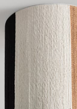 CREATE - Stille plafondventilator 100% hout 40W (Ø132cm) - Met licht LED - Afstandsbediening - 6 snelheden - Programmeerbaar - WIND CALM CUSTOM WOVEN — thumbnail 5