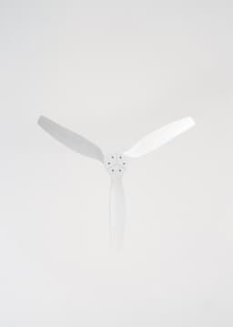 CREATE - Plafondventilator stil 40W (Ø132cm) - Sfeerlicht LED - Afstandsbediening - 6 snelheden - Programmeerbaar - WIND CALM CUSTOM RATTAN — thumbnail 2