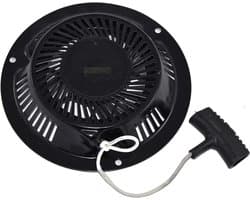Terugslagstarter Grasmaaier - Trekstarter Starter - Grasmaaier Reparatie - Specifieke Pasvorm - 168 mm - Zwart