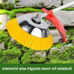 Nylon Onkruidborstel 200mm x 25.4mm voor het Verwijderen van Roest en Mos, Tuinonderhoud en Grasmaaier Accessoire — thumbnail 2