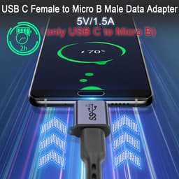 Dailygoods - USB C naar Micro B Mannelijke Adapter voor Externe Harde Schijf — thumbnail 2