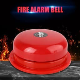 100 dB roestvrijstalen elektrische bel, 6 inch interne slag, geschikt voor brandalarmen, noodevacuatie, school- en treinstationalarmen (24V) — thumbnail 2