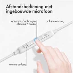 imoshion Bedrade Oordopjes met USB-C Aansluiting - Oortjes met Draad - Wit — thumbnail 2