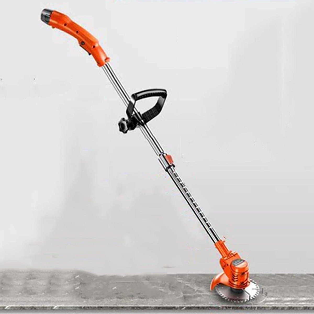 Elektrische Grasmaaier - Draagbare Trimmer - Kleine Tuin Onderhoud - Lichtgewicht Ontwerp - 15 cm Snijbreedte - One Color — afbeelding 1