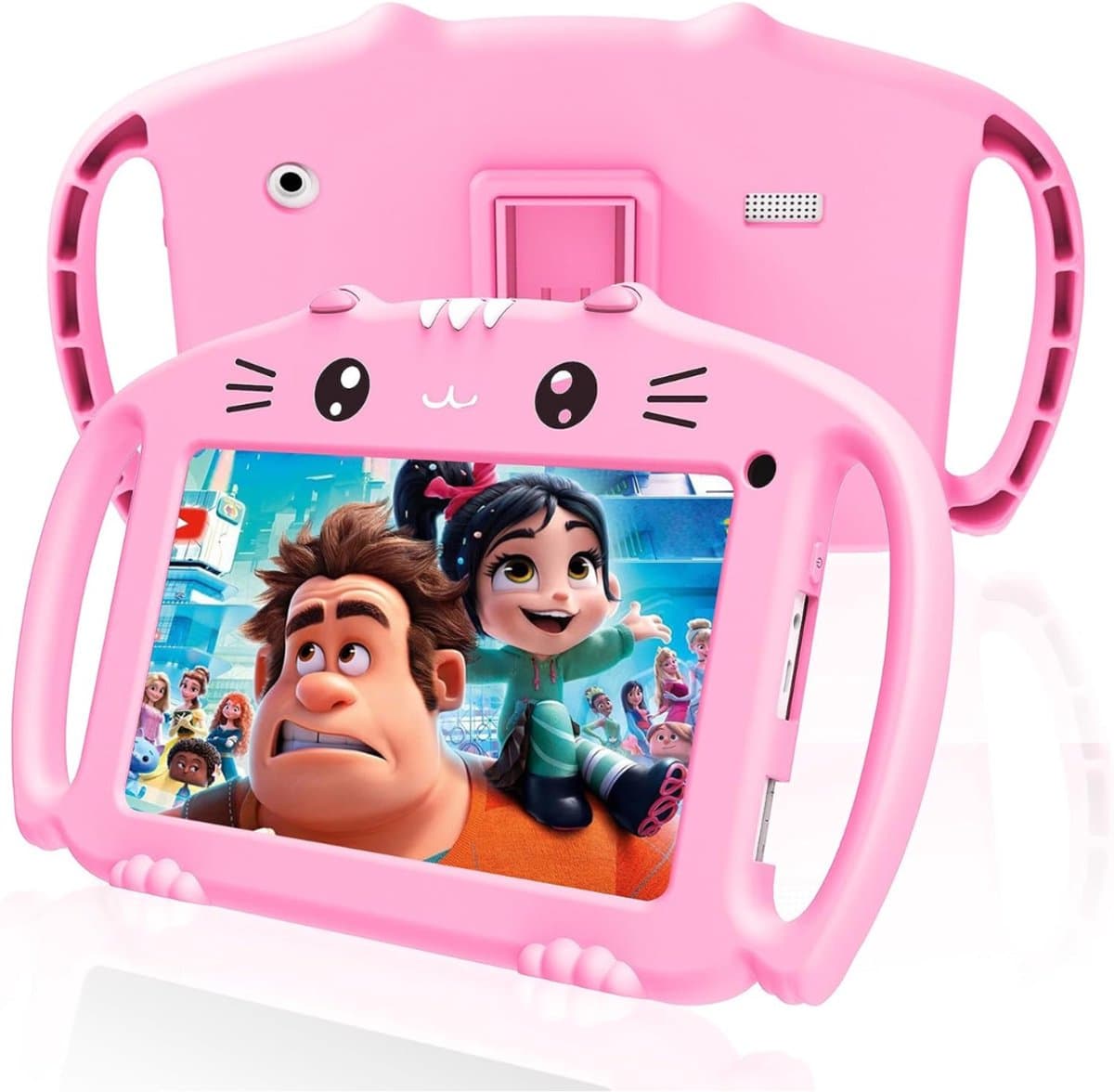 Quvo® Kindertablet Deplay - Kinder Tablet Deplay - Kindertablet Deplay Pro - Roze - 26cm x 16cm x 2cm — afbeelding 1