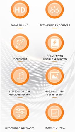 VLSelect® Beamer mini - Projectie scherm - Thuisbioscoop - Full HD — thumbnail 4