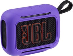 Beschermhoes geschikt voor JBL Go 5 Bluetooth Speaker - Meerdere Kleuren - Schokbestendig - Krasbestendig - Siliconen - Hoesje - Case - Bescherming - Paars — thumbnail 1