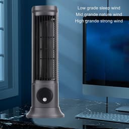 Sxhlseller 10 Inch Desktop Tower Fan - Stil en Compact, 3 Snelheden voor Thuis en Kantoor — thumbnail 3
