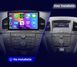 Autoradio 4/64GB met Carplay en Android Auto | Geschikt voor Opel Insignia 2008-2013 | radio met navigatie | 2008 2009 2010 2011 2012 2013 — thumbnail 3
