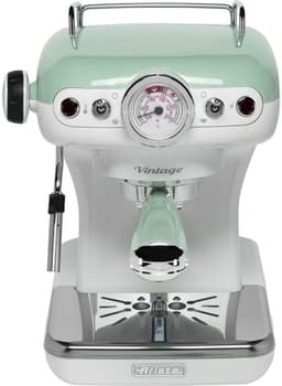 Ariete 1389/14 - Vintage Piston /Espressomachine - 900W - 0,9L tank inhoud - ook geschikt voor pads - Groen — thumbnail 2