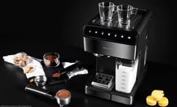 Cecotec Power Instant-ccino 20 Touch Vrijstaand Combinatiekoffiemachine Zwart, Roestvrijstaal 1,4 l 2 kopjes Half automatisch — thumbnail 3