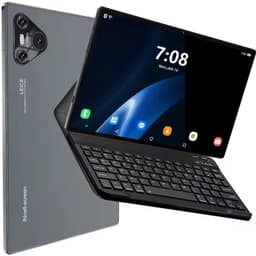 Mookes Pad 9 Pro Tablet 10.1 inch Android Snapdragon 8gen2 Global 16GB 1024GB 10000 mah 5G Dual SIM WIFI HD Scherm - Black and Keyboard — thumbnail 1