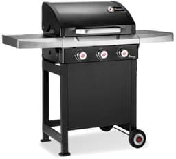 GasBBQ Landmann Trexon PTS 3.1 Zwart - 4 branders - Inclusief gasslang - Gas bbq barbecue — thumbnail 1