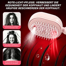 Spray Air Cushion Massage Comb Haarborstel met stoom, 3-in-1 stoomborstel, elektrische USB-C-stoomhaarborstel met 10 ml watertank, antistatisch voor krullend, golvend en glad haar — thumbnail 5