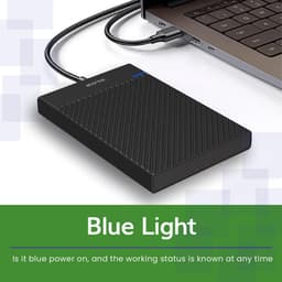 Externe Harde Schijf - Draagbare Opslag - Bestanden Opslaan - Snelle USB 3.0 - 500 GB - Zwart — thumbnail 4