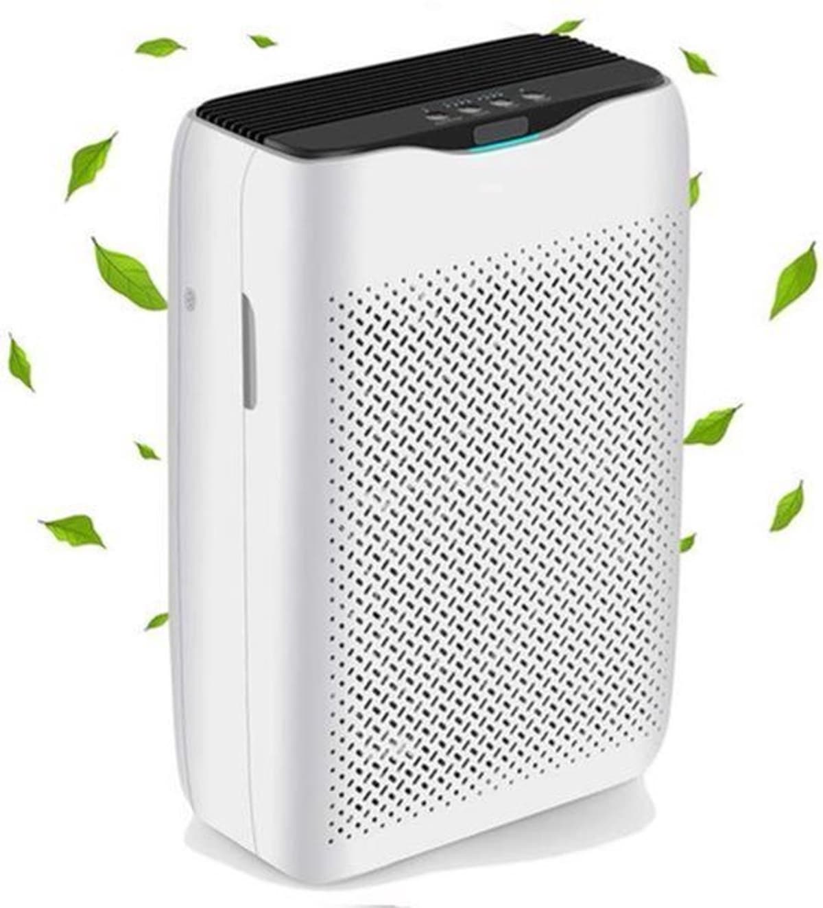 Luchtreiniger Wit - HEPA-Combifilter Met Actieve Koolfilter - 258 m³/h CADR - 36 m² Oppervlakte - Snoer Voeding - Voor Allergieën En Rookkamers — afbeelding 1