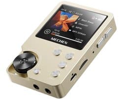 Lossless MP3 Speler Goud - 1500 mAh Batterij - 2.0 Inch Display - Metaal Behuizing - Voor Muziek Luisteren
