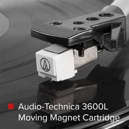 Platenspeler - Audizio RP310 hifi platenspeler met auto return en Audio Technica element en naald - Dé draaitafel voor de echte vinylfanaat! - Zwart — thumbnail 3