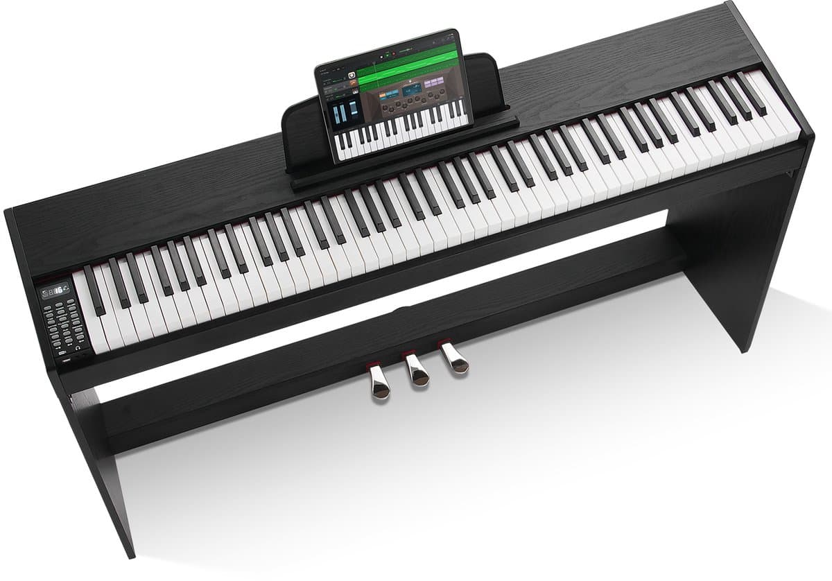 VEVOR Digitale Piano met 88 Toetsen, Elektrische Piano, Dubbel Toetsenbord, 1317x320x785mm — afbeelding 1
