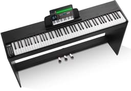 VEVOR Digitale Piano met 88 Toetsen, Elektrische Piano, Dubbel Toetsenbord, 1317x320x785mm — thumbnail 1