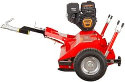 Klepelmaaier hooggrasmaaier 115 cm getrokken type benzinemotor 18 pk Torros KA1205 — thumbnail 4