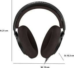PHILIPS CENTURY RANGE - The Freddie - SHP9500CY/00 HiFi stereo hoofdtelefoon - over ear - 50mm neodymium drivers - 3 meter kabel - open klankkast - duurzame stalen lichtgewicht hoofdband - Bruin/Zwart — thumbnail 2