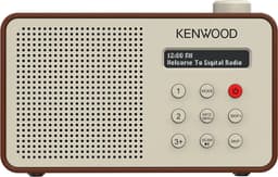 Kenwood CR-M25DAB Draagbare DAB+ radio met automatische veiligheidswaarschuwingsfunctie - Bruin — thumbnail 1