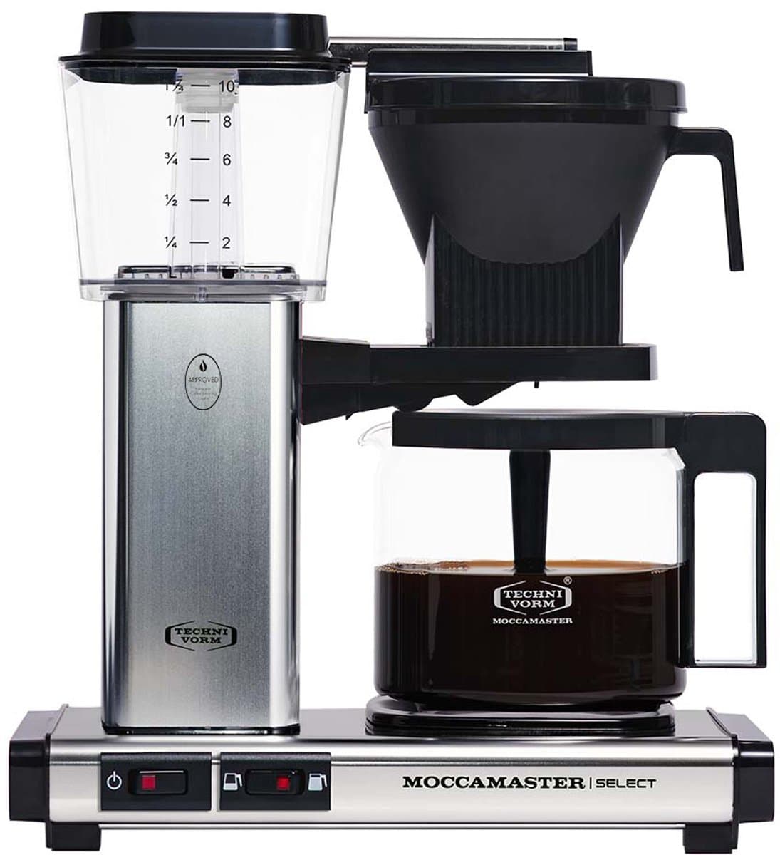 Moccamaster KBG Select Polished Silver | | 8712072539709 — afbeelding 1