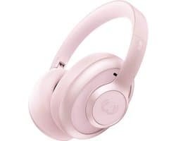 Fresh 'n Rebel Clam Ace 2 - Draadloze Bluetooth Koptelefoon met Hybride Actieve Noise Cancelling - 100 uur Speeltijd - Diepe Bass - Verbind 2 apparaten tegelijk - Personal sound App (Pastel Pink)