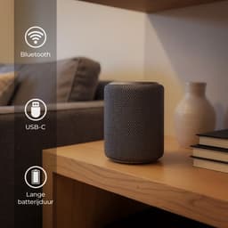 Sonume Go - Draagbare Bluetooth Speaker - 8 Uur Speeltijd - 15 Watt - Bluetooth 5.3 - 360° Sound - Compact - IPX6 Waterbestendig - Bluetooth Box - Portable Speaker - Zwart — thumbnail 4