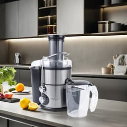 900W Centrifugal Juicer – 2-Speed Hoge Snelheid Sapmachine – 1L Sapkan & 2L Pulpreservoir – RVS & ABS – Stil en Multifunctioneel voor Thuisgebruik — thumbnail 4