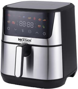 Airfryer 9L – Digitale Heteluchtfriteuse – 2000W – RVS – Touchscreen LED Display – Olievrij – Multifunctioneel – Easy Clean – Familieformaat — thumbnail 1