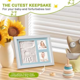 BOTC Baby handafdruk - Baby voetafdruk - 23*28cm - Baby Art - Kraamcadeau - Pootafdruk Hond & Kat — thumbnail 4