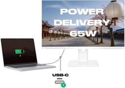JAPANNEXT Monitor Wit 27" IPS WQHD (2560x1440) | JN-i27QR-C65W-HSP-W — thumbnail 2
