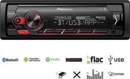 Pioneer MVH-S320BT - Autoradio met Bluetooth - USB - 1 Din - iOS & Android Compatibel - 4 x 50 Watt — thumbnail 3
