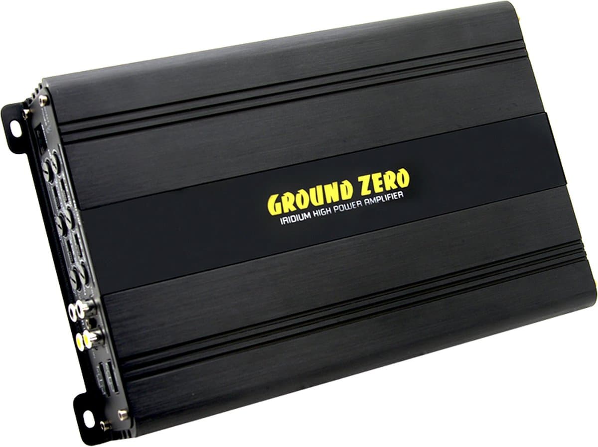 Ground Zero Iridium GZIA 135.4 – Autoversterker – 4-Kanaals Auto Versterker – 640W — afbeelding 1
