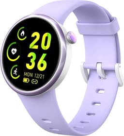 Smartwatch Kinderen – Stappen – Hartslag – Calorieën – Slaap Monitor – Paars — thumbnail 5