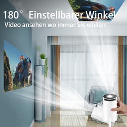 Equivera Mini Beamer - Draagbare Beamer - Beamer - Mini Beamer Projector - Projector - Mini Projector — thumbnail 3